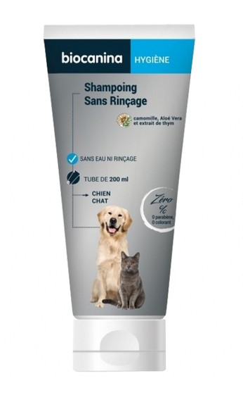 Biocanina Shampooing Sans Rinçage 200ml